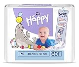 bella baby Happy Wickelunterlagen 40x60 cm ideal für unterwegs (2x30 Stück)