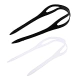 2er Set Silikon Band Ersatzband Maskenband für Tauchbrille Schwimmbrille Tauchmasken zum Schwimmen Schnorcheln Tauchen Silicone Replacement Goggle