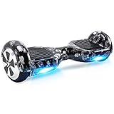 Windgoo Hoverboard, 6.5' Self Balance Scooter mit Bluetooth Lautsprecher, 2 * 250W Motor, LED Lights, Elektro Scooter (Stull)