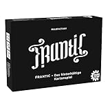 Game Factory 646224 Frantic, das hinterhältige Kartenspiel, deutsche Version, Schwarz, Weiß