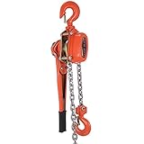 VEVOR Kettenzug 6m 1500KG Hebelzug Ratschenzug Flaschenzug Kettenzug Kran Kette Hebezug Hebel Seilzug Kran 1.5Ton Lever Chain Hoist