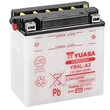 Motorrad Batterie YUASA YB9L-A2, 12V/9AH (Maße: 135x75x139)