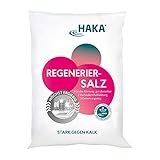 HAKA Regeneriersalz l 2 kg l Grobe Körnung, gut dosierbar l Verhindert Kalkbildung l Extrem ergiebig