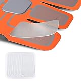 EMS Gel Pad, EMS Ersatzgelkissen Pads, Elektrostimulator für Bauchersatzgel EMS ABS Ersatzgelkissen Elektroden Gelkissen für Elektrostimulator