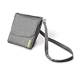 kiwicado kleine Wickeltasche Wickelset Wickelunterlage für unterwegs Babys Wickeln auf Reisen Wickeltisch (Mit Tragegurt)