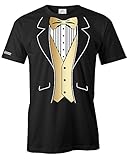 Jayess Smoking NEU - Gold - Herren - T-Shirt in Schwarz by Gr. M