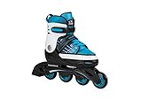 Hudora Unisex – Erwachsene Kinder Inline Skates Basic, blue, Gr. 30-33, One Size