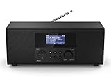 Hama DIR3020 Internet Tischradio DAB+, UKW, WLAN Schwarz