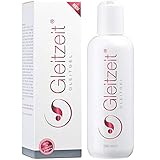 Gleitzeit® Gleitgel Wasserbasis PREMIUM (250ml) XXL Langzeit-Spaß Gleitmittel Und Intimgel Sensitiv