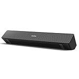 Computerlautsprecher, Saiyin PC-Lautsprecher Soundbar, 20 W Leistungsstarke Stereo-Mini-Soundbar-Lautsprecher f¨¹r Desktop-Computer, PC, Laptop, Monitor, Tablet, Projektor, Smartphone