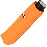 Doppler Regenschirm Mini- Taschenschirm Havanna Stick - sturmfest Uni orange
