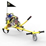 GeekMe Hoverkart, Self Balance Scooter Zubehör, Hoverkart, passend für alle Segway-Größen, Geschenk für Kinder-KT CS (Hip)