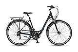 Unbekannt Winora Domingo 21 Einrohr Trekkingrad schwarz/blau matt RH 50 cm / 28 Zoll