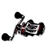 Metalltropfenfischereischiffe Neue Rad Meer Angelrute Fischgetriebe 18 + 1 Achse Spinning Rolle 7: 1: 1 Getriebe liefert Baitcaster Rolle (Color : Right Hand)