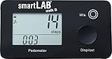 smartLAB Walk B 3D-Schrittzähler - Bluetooth Kalorien-Zähler zur genauen Schritt-Messung - Pedometer mit 35 Tage Speicherung. Nur Android. Kein iOS