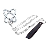 EXCEART Metall Sex Handschellen Bbed Manschetten Bein Manschetten Handgelenk Und Knöchel Fesseln Bed Fesseln Mit Abnehmbarer Kette Sm Spielzeug Slave Spielzeug für Paar Rolle Spielen