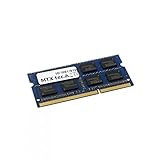 MTXtec 4GB Notebook Arbeitsspeicher SODIMM DDR3 PC3-10600, 1333MHz, 204 Pin RAM Laptop-Speicher