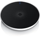 CSL - Qi Wireless Charger Induktionsladegerät mit Qi - induktive Ladestation für kabelloses Laden Ihres Smartpohnes - Ladegerät kompatibel mit Apple iPhone 8 8 Plus X Samsung Galaxy S10 S9 S8 S8