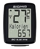 Sigma BC 9.16 ATS Fahrradcomputer, schwarz, One Size