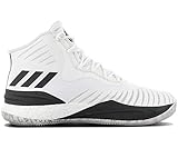 adidas Herren D Rose 8 Basketballschuhe, Weiß (Ftwwht/Cblack), 48 EU