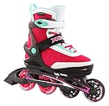 Stuf XOOM 2 Girl Inline Skate 2021 White/Black/pink, 38-41