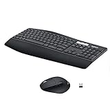 Logitech MK850 Performance Kabelloses Tastatur-Maus-Set, Bluetooth & 2.4 GHz Verbindung via USB-Empfänger, Multi-Device, 24 bis 36-Monate Akkuleistung, Handballenauflage, Deutsches QWERTZ-Layout