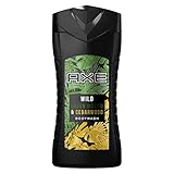 Axe Wild Duschgel Green Mojito & Cedarwood für ein erfrischendes Duscherlebnis mit exotischem Duft 250 ml 1 Stück