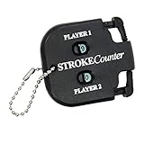 MagiDeal Premium Kunststoff Golf Scorer Zähler 2 Spieler Schlagzähler Stroke Counter Scorezähler