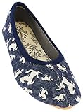 Beck Mädchen Horses Gymnastikschuhe, Blau (Jeans 20), 34 EU