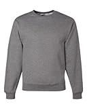 Jerzees Herren Fleece Sweatshirt -  Grau -  3X-Groß
