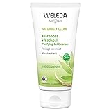 WELEDA Naturally Clear Klärendes Waschgel, Naturkosmetik bei Pickeln und unreiner Haut, Gesichtsreinigung und Gesichtspflege für die Mischhaut, bekämpft Hautunreinheiten (1 x 100 ml)
