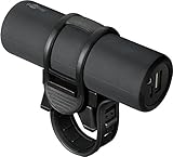 Goobay 58944 Bike Powerbank 5.0 mit 5000 mAh inklusiv Halterung zur Montage, Externer Akku Ladegerät für Samsung/HTC/Apple iPhone