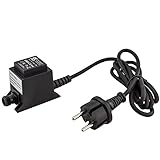Kerry Electronics KEZ 0112 12V, 12VA / 12W Trafo/Transformator IP44 kez0112 ket12 AC/AC Wechselstrom u.a. für LED Beleuchtung IP44