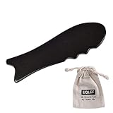 Buffalo Horn Gua Sha Guasha Massage Werkzeugbrett (Fisch-Form)