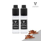 VAPOURSSON 2 X 10ml E Liquid - Zimt - Neue Formel um aus wertvollen Zutaten einen besonders starken Geschmack zu erzeugen - Hergestellt für Elektronische Zigaretten und E Shishas -