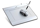 Genius MousePen i608 USB Grafiktablett 150x200mm 6x8 Aufloesung: 2540 LPI kabelloser Stift mit 1024 Sensibilitaetsstufe