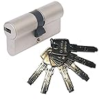 ABUS EC550 Profil-Doppelzylinder Länge 45/55mm mit 6 Schlüssel