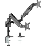 InLine Tischhalterung mit Lifter, beweglich, für Zwei Monitore bis 82cm (32), max. 9kg 23160B