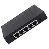 5 Ports Hub Verteiler im Netzwerk Ethernet-Switch 10 / 100 / 1000mbps Fast Ethernet Netzwerk Switch Lan-Hub Netzwerk-Splitter