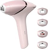 Philips Lumea IPL-Haarentfernung 9000 Series BRI957 - Lichtbasierte, kabellose Haarentfernung für langanhaltend glatte Haut - inkl. 4 Aufsätze für Körper, Gesicht, Achseln, Bikini