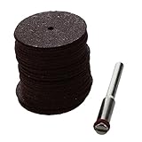 Trennscheiben - SODIAL(R)36 tlg Trennscheiben Schleifscheibe Satz Round ?25X6mm braun Fuer Dremel KLDE1