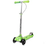 FunTomia Mini-Scooter Kinder Roller Tretroller Kickscooter mit LED Rädern und Sound Miniroller Cityroller