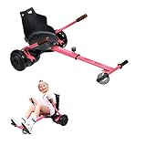 UNI-SUN Hoverboard Sitz, Hoverboard Kart, Elektro Go-Kart, hoverkart Für self-Balancing Scooters, Sitze längenverstellbar Kompatibel mit Allen Hoverboard-Karts-Erwachsene und Kinder 6,5/8,5/10 Zoll
