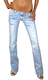 bestyledberlin Damen Jeanshosen, Low Rise Damenjeans, Hüftjeans, Hosen j37a 34/XS