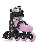 Sfr Skates SFR Plasma Adjustable Inline Skates Unisex Kinder, Schwarz/Pink, 33-37