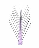 MD 10 Meter 3 reihig Edelstahl Taubenabwehr Vogelabwehr Taubenspikes Polycarbonat Profiqualität jetzt mit A+ Zertifizierung
