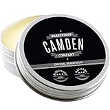 Bartwachs/Bart Balsam von Camden Barbershop Company ● ORIGINAL Beard Balm ● rein natürliche Bartpflege ● frischer Duft ● 60ml