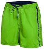 Aqua Speed Herren Badeshorts + gratis eBook | Badehosen | Boardshorts Männer | Green Swimwear Men | Badebekleidung | Swim Shorts | Grün, Gr. M | ACE