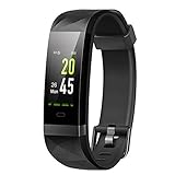 Lintelek Fitness Tracker Fitness Armband mit Pulsmesser Wasserdicht IP68 0,96 Zoll Farbbildschirm Smartwatch Aktivitätstracker Pulsuhren Schrittzaehler Uhr Smart Watch Fitness Uhr MEHRWEG