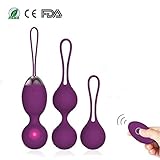 Liebeskugeln Kegel Balls 2-in-1-Kegel-Übungsgewichte und Massageball Ben Wa-Ballsets - Vom Arzt empfohlene Kegel-Bälle für Anfänger und Fortgeschrittene für Beckenbodenübungen und zum Festziehen